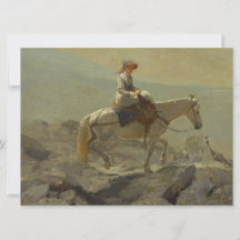 Bridle Väg, vita bergen (Winslow Homer)