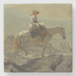 Bridle Väg, vita bergen (Winslow Homer) Stenunderlägg