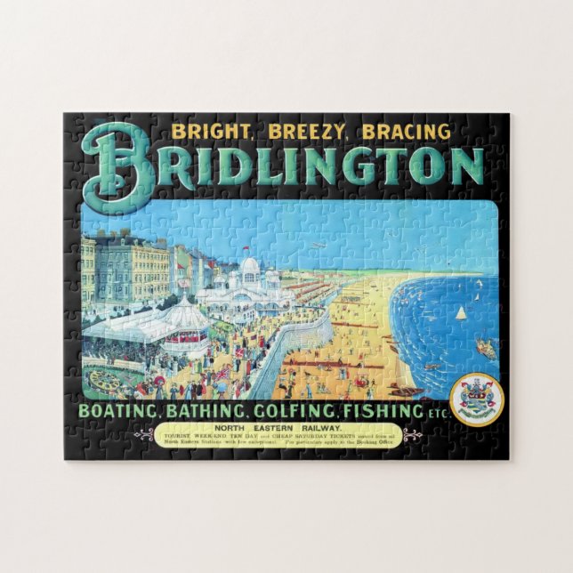 Bridlington by Sea Pussel (Horisontell)