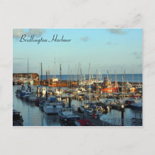 Bridlington hamnvykort vykort