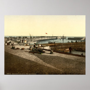 Bridlington Harbour II, Yorkshire, England Poster