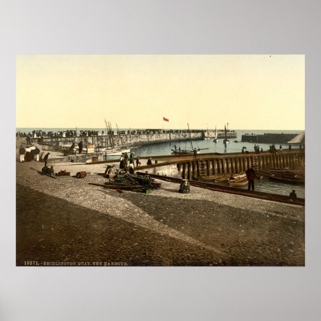 Bridlington Harbour II, Yorkshire, England Poster (Framsidan)
