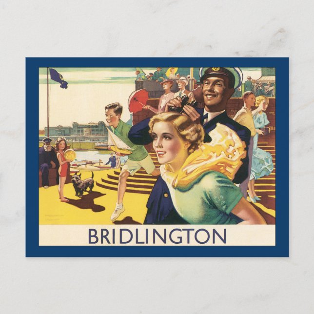 Bridlington Vykort (Framsida)