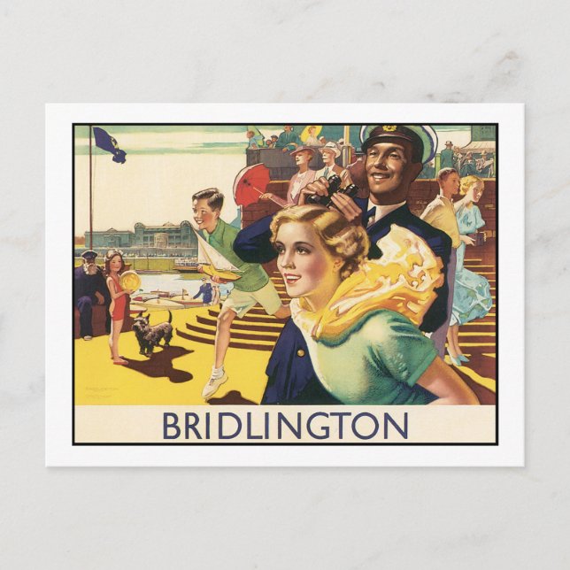 Bridlington Vykort (Framsida)