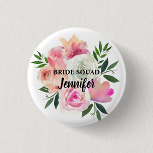 Bridtorget, Tribe, Team Rosa och Grått Blommigt Knapp