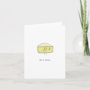 Brie Mine. Valentines day-kort Kort