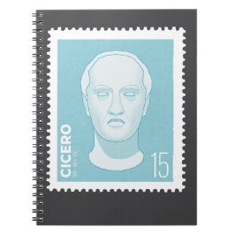 Briefmarke Cicero -   Anteckningsbok