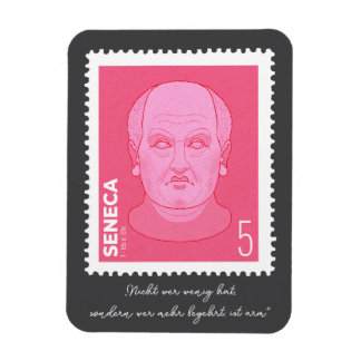 Briefmarke Seneca - Magnet