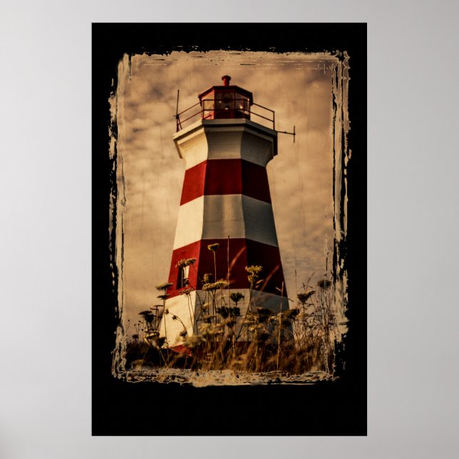 Brier Island LightHouse Poster (Framsidan)