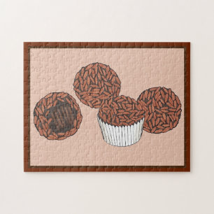 Brigadeiros Brazilian Chocolate Truffles Dessert Pussel
