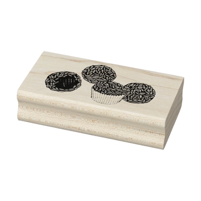 Brigadeiros Brazilian Chocolate Truffles Dessert Stämpel (Stämpel)