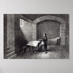 Brigadgeneral Bonaparte i fängelse Poster