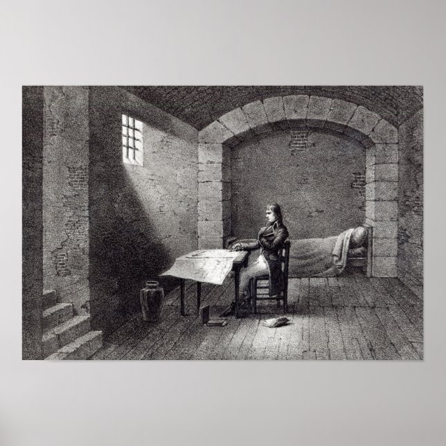 Brigadgeneral Bonaparte i fängelse Poster (Framsidan)