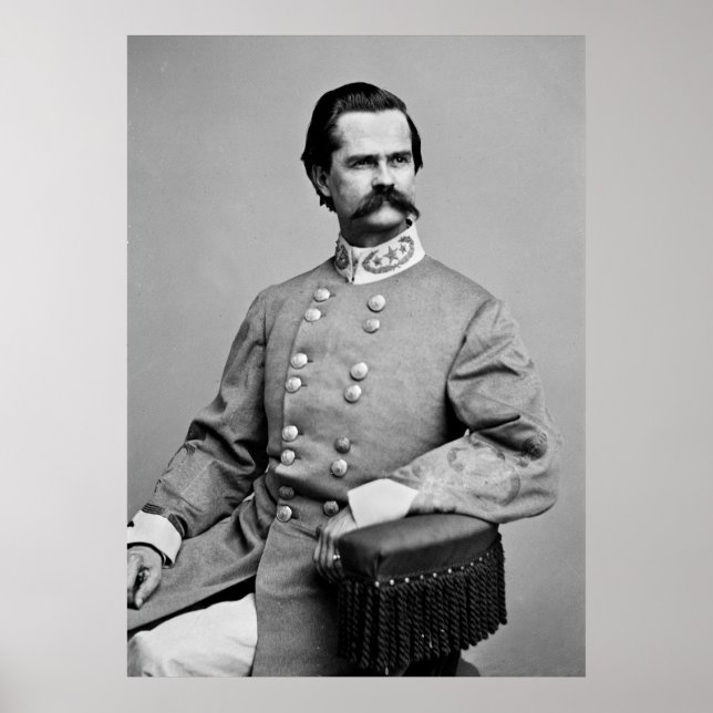 Brigadgeneral Richard L.T. Beale, C.S.A. 1860 s. Poster (Framsidan)