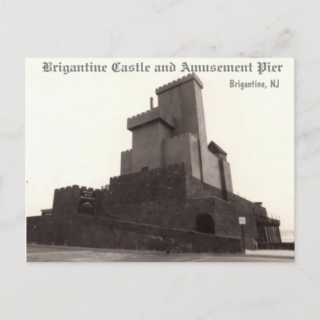 Brigantine Castle Postcard #3 Vykort (Framsida)