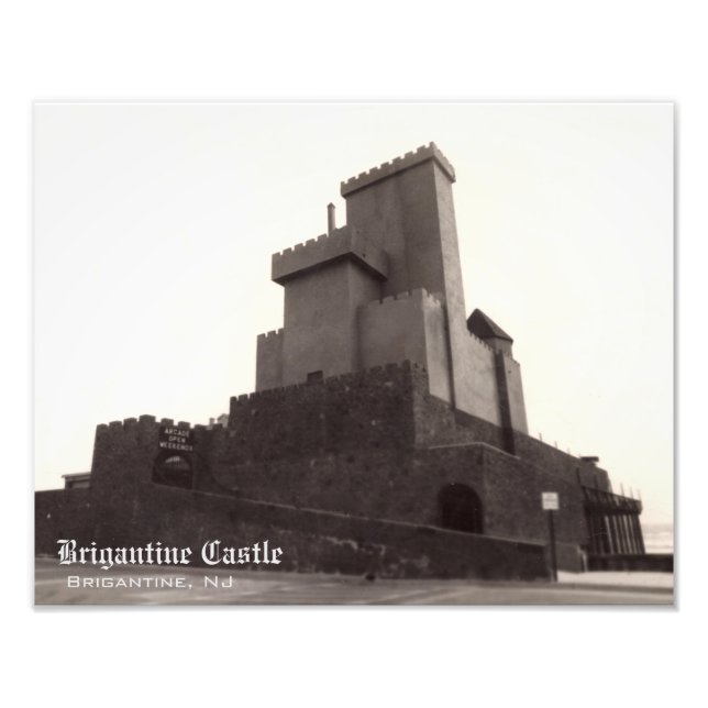 Brigantine Castle Reproduction Photo Fototryck (Framsidan)