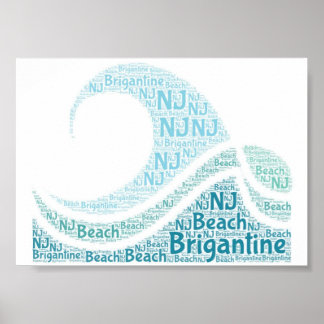 Brigantine, NJ-originalposter Poster