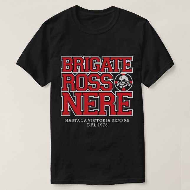 Brigate Rossonere - Curva Sud Milano T Shirt (Design framsida)