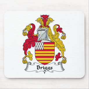 Briggs familjvapensköld musmatta