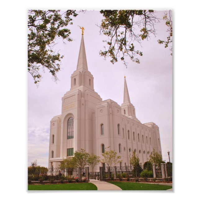 Brigham City LDS Temple Fototryck (Framsidan)
