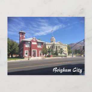Brigham City - Main Street Vykort