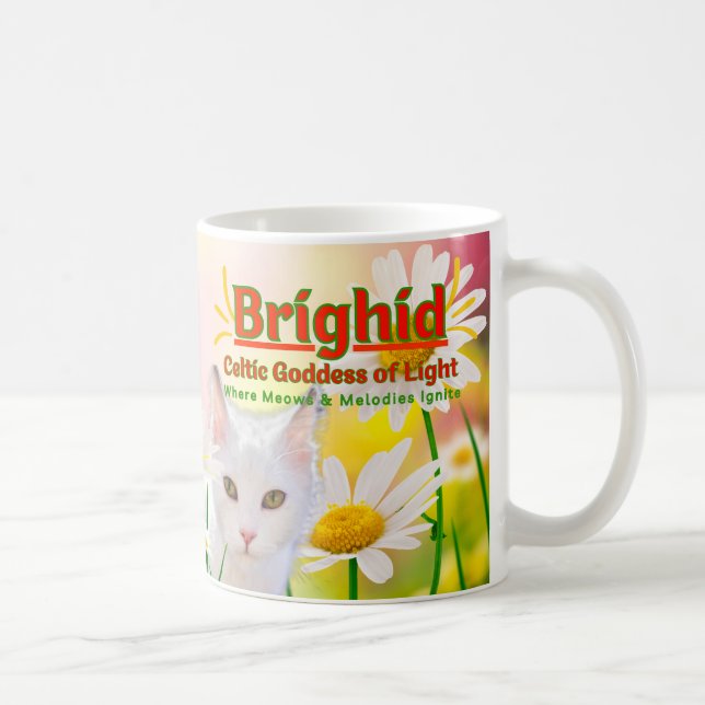 Brighid Celtic Goddess Righty Kaffemugg (Höger)