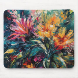 BRIGHT ABSTRACT WATERCOLOR FLOWERS MUSMATTA