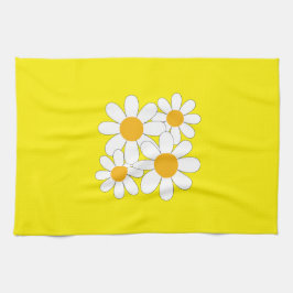 Bright and Bold Daisy Kökshandduk