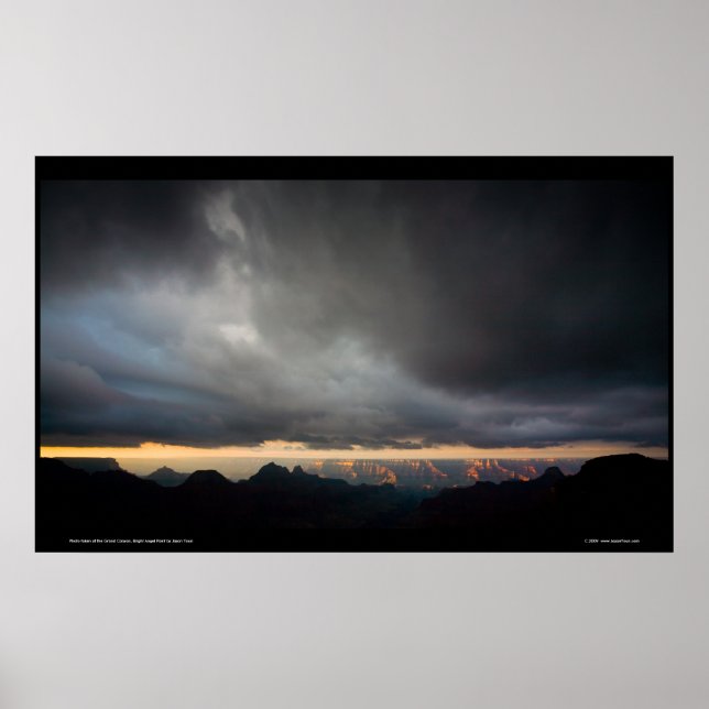 Bright Angel Storm - Poster (Framsidan)