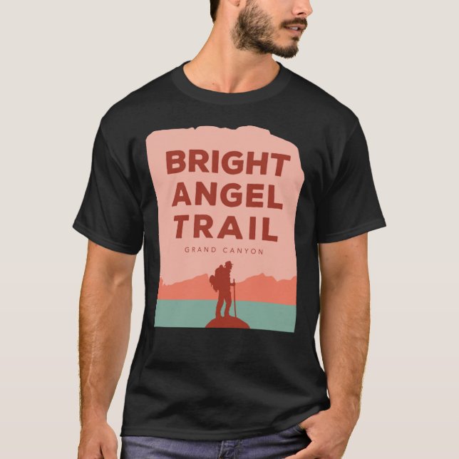 Bright Angel Trail - Grand Canyon Classic T-Shirt (Framsida)