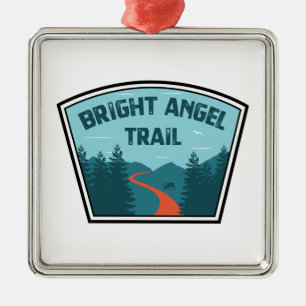 Bright Angel Trail Grand Canyon Julgransprydnad Metall