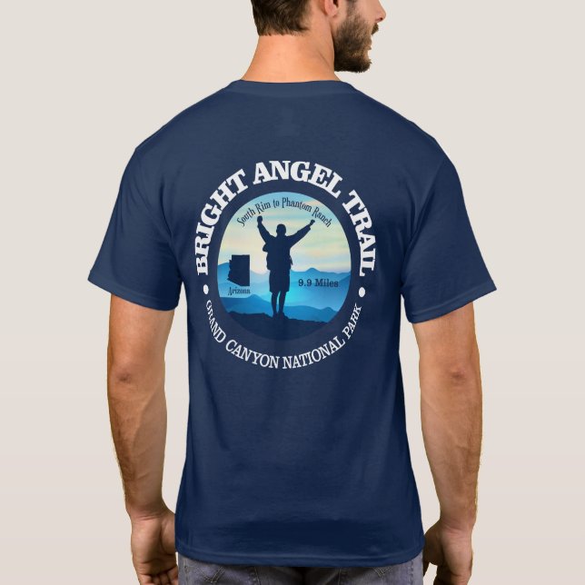 Bright Angel Trail (V) T Shirt (Baksida)