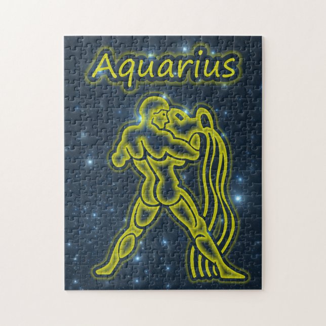 Bright Aquarius Pussel (Vertikal)
