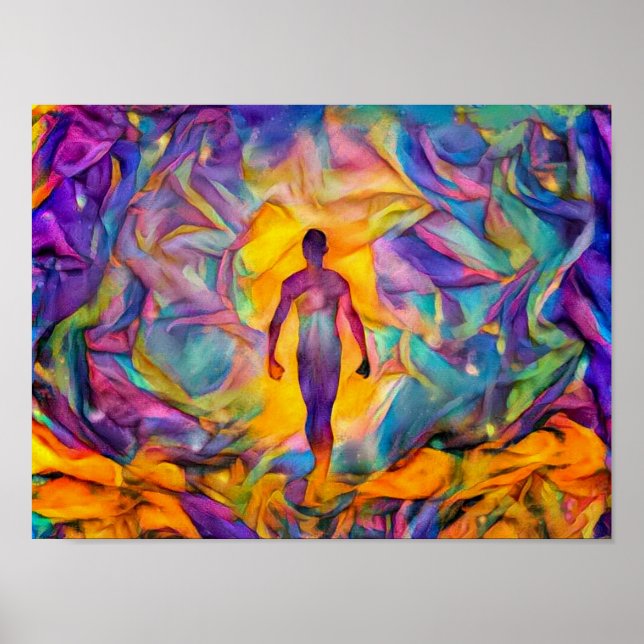 Bright Aura Poster (Framsidan)