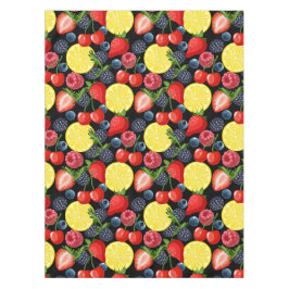 Bright Berries & Lemon Tablecloth