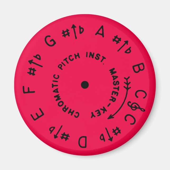 Bright Berry Pitchpipe Magnet (Framsidan)