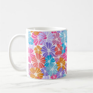 Bright Blommigt Mugg
