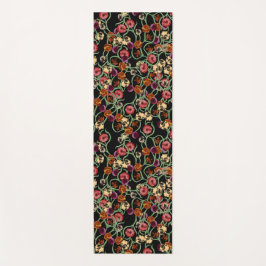 Bright Blommönster med Grönt Foliage