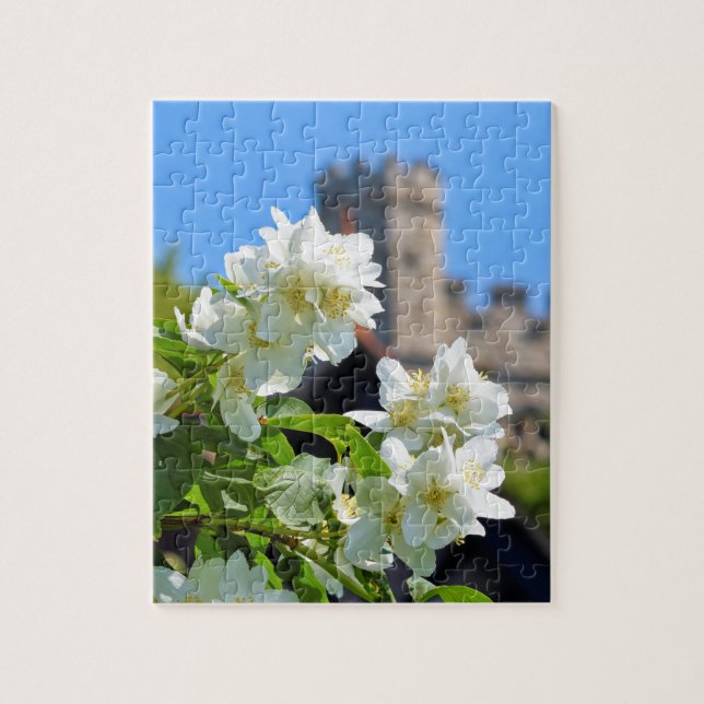 Bright Blooms of Summer in London - 8x10 - 110 pc Pussel (Vertikal)