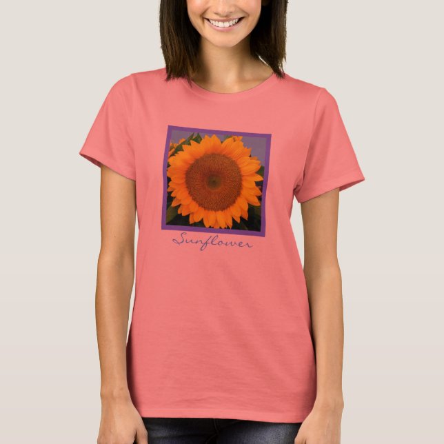 Bright Blue Solros Tee (Framsida)