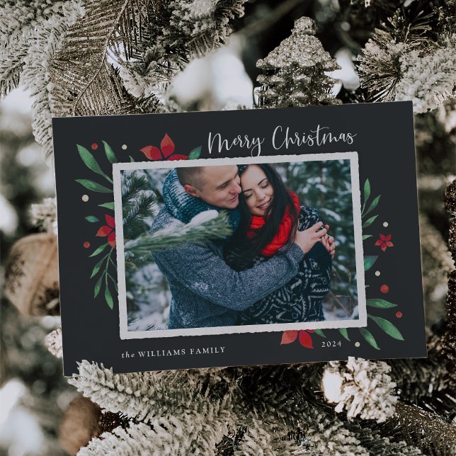 Bright Boughs | God jul Photo Julkort (Skapare uppladdad)