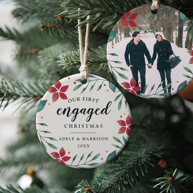 Bright Boughs | Julfoto, första aktiverat Julgransprydnad Keramik (Skapare uppladdad)