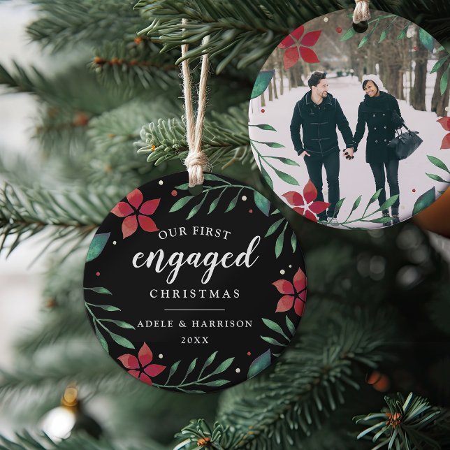 Bright Boughs | Julfoto, första aktiverat Julgransprydnad Keramik (Skapare uppladdad)