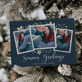 Bright Boughs | Tre foto-Helgdag Julkort