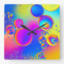 Bright Bubbles Liquid Art