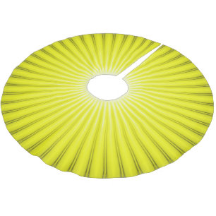 Bright Chartreuse Gult Julgran Skirt Julgransmatta Borstad Polyester