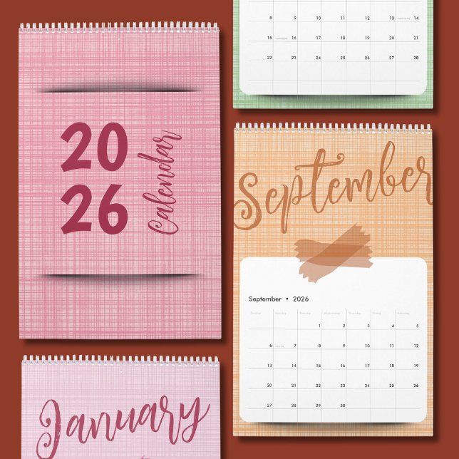 Bright, Cheerful, and Adorable Design Calendar Kalender (Skapare uppladdad)