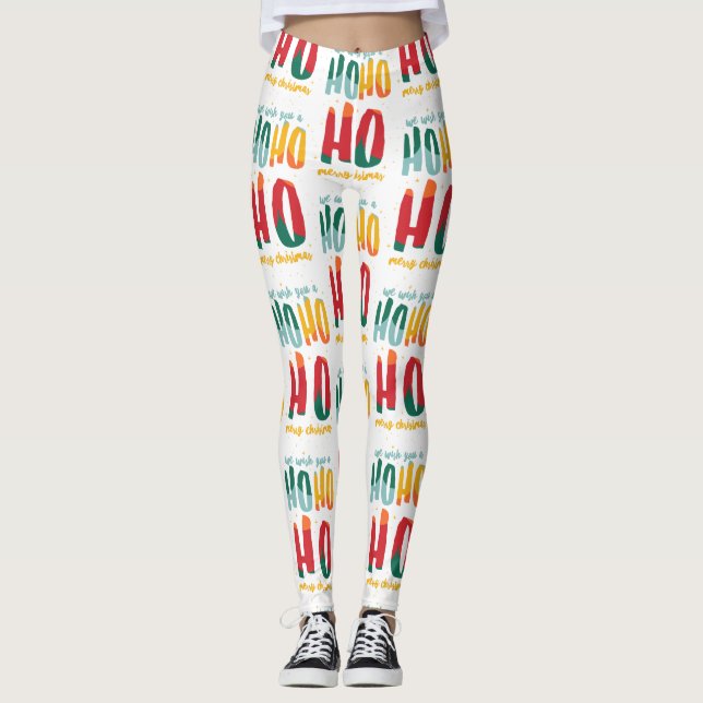 BRIGHT CHRISTMAS/ALT FÄRG WAY LEGGINGS (Framsida)