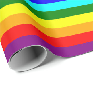 Bright Classic Rainbow Presentpapper
