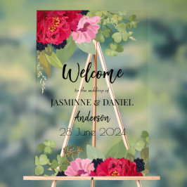 Bright & Colorful Blommigt Garden Bouquet Bröllop